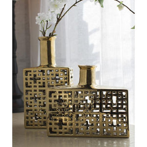 A&B Home Manzu Vase - Set Of 2