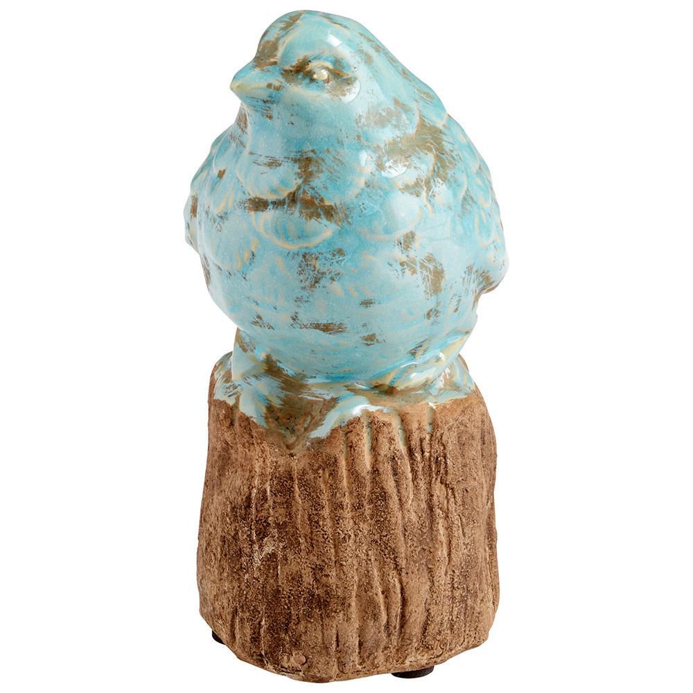 Cyan Design Bird On A Perch Sculpture