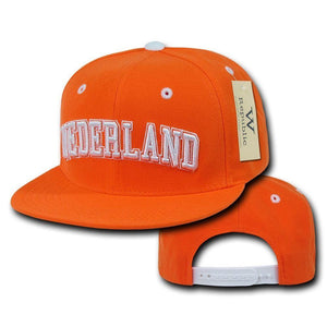 1 Dozen Country Logo Freshmen Pro 6 Panel Flat Bill Baseball Caps Hats Wholesale Bulk-Hats-W Republic Apparel-Casaba Shop