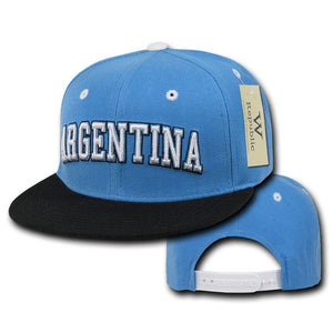 1 Dozen Country Logo Freshmen Pro 6 Panel Flat Bill Baseball Caps Hats Wholesale Bulk-Hats-W Republic Apparel-Casaba Shop