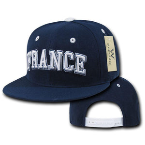 1 Dozen Country Logo Freshmen Pro 6 Panel Flat Bill Baseball Caps Hats Wholesale Bulk-Hats-W Republic Apparel-Casaba Shop