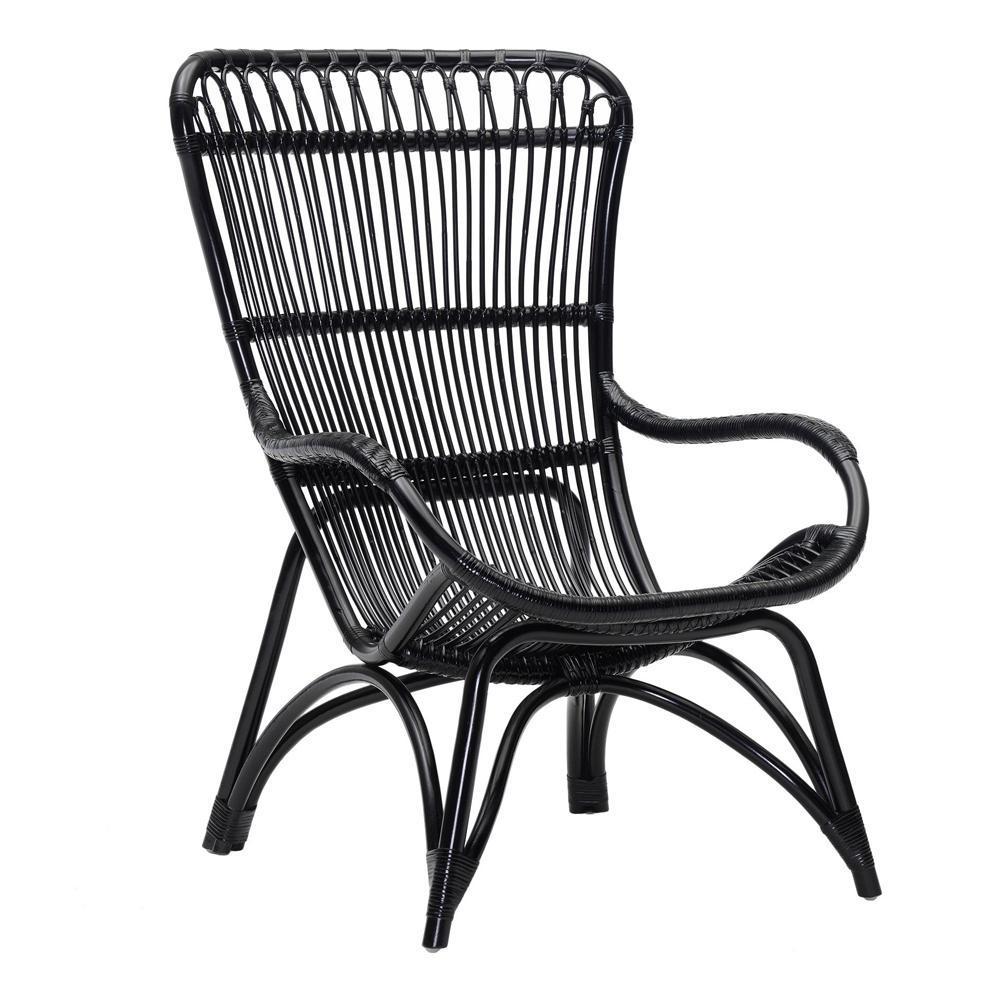Sika Design Monet High Back Chair - Black