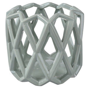 A&B Home Tamm Ceramic Candle Holder - Set Of 2