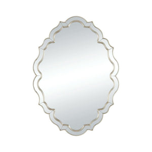 Sterling Industries Demoiselle 40” Glass and Composite Wall Mirror