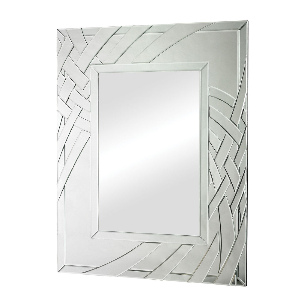 Sterling Industries Arched Ribbons Beveled Edge Mirror