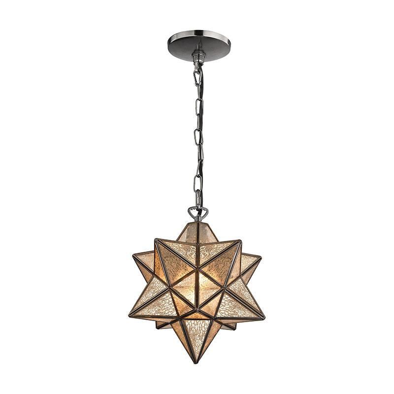 Sterling Industries Moravian Star Pendant - Bronze