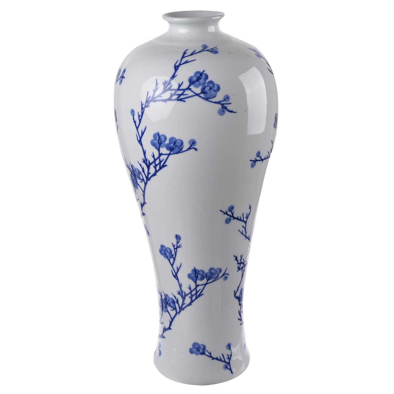 A&B Home Province Blue & White Vase
