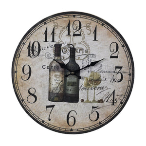 Sterling Industries Wine Bottles Wall Clock