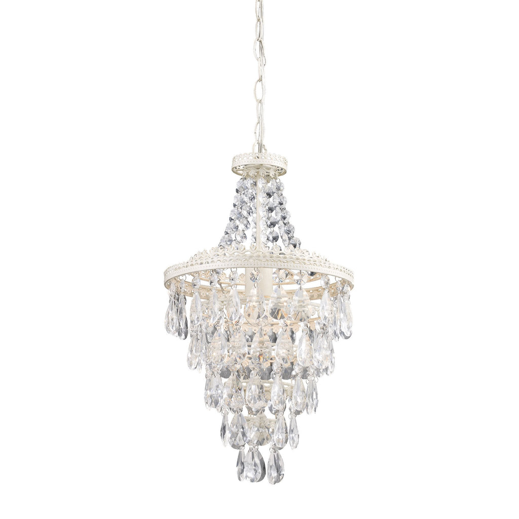 Sterling Industries Clear Crystal Pendant Lamp