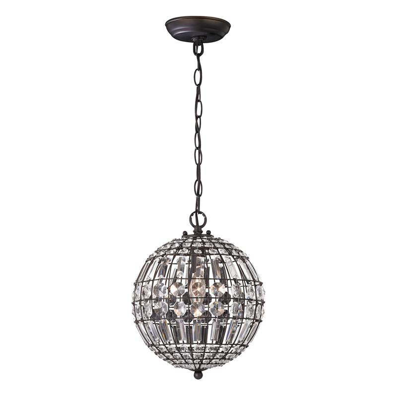 Sterling Industries Round Crystal Mini Pendant