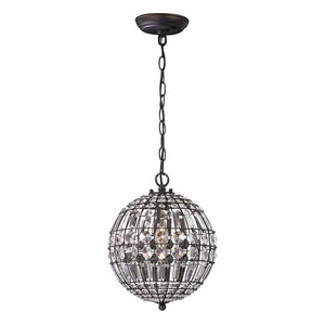 Sterling Industries Round Crystal Mini Pendant