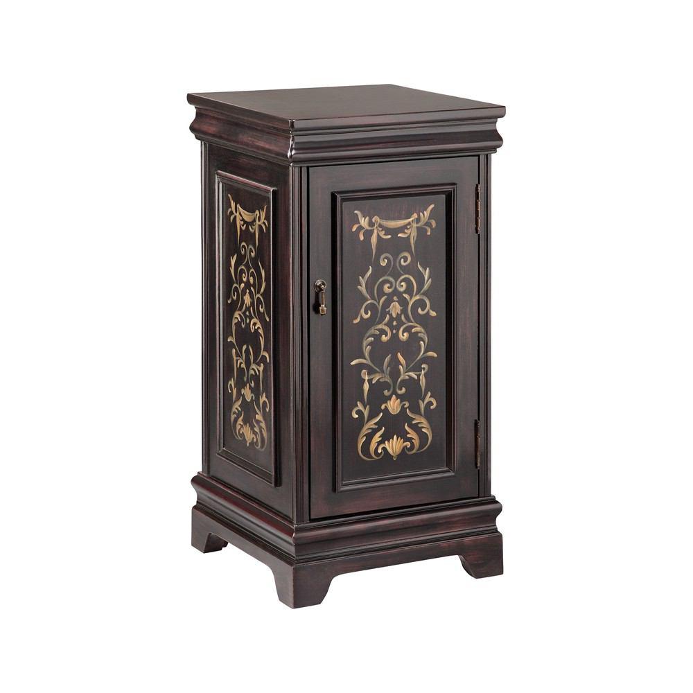 Stein World Pedastal Wine Cabinet