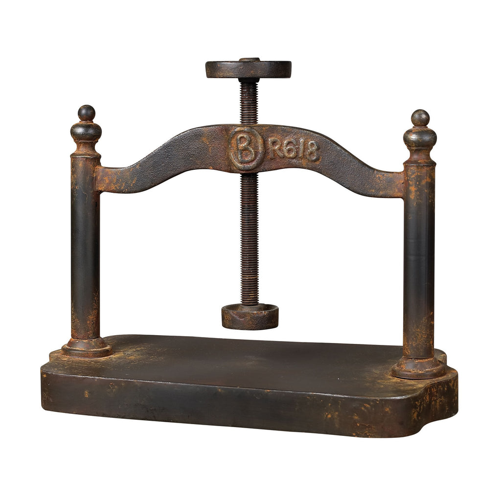 Sterling Industries Cast Iron Book Press
