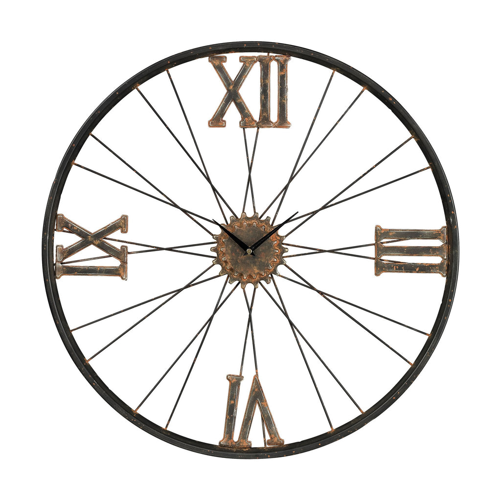 Sterling Industries Iron Wall Clock