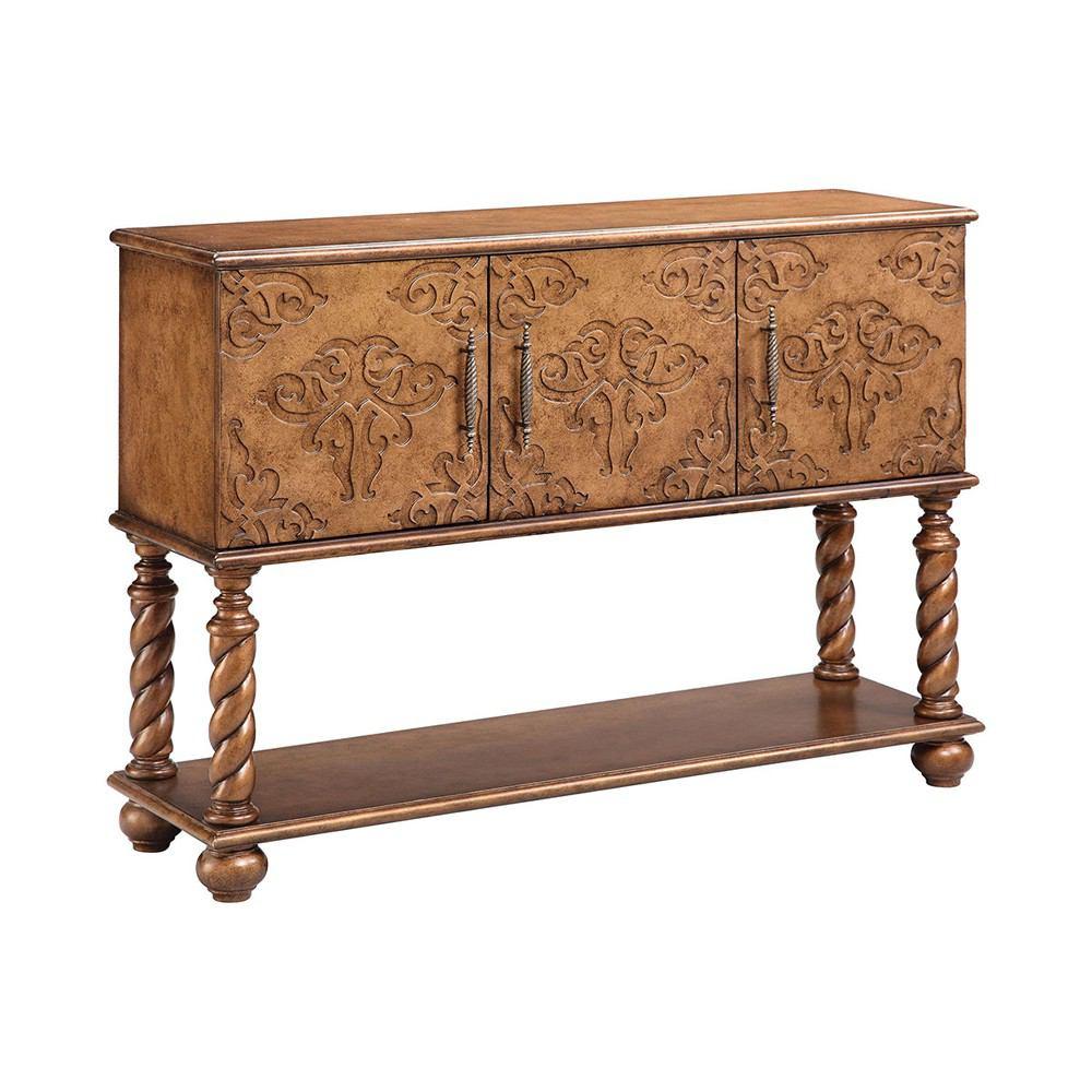 Stein World Carved Front Console