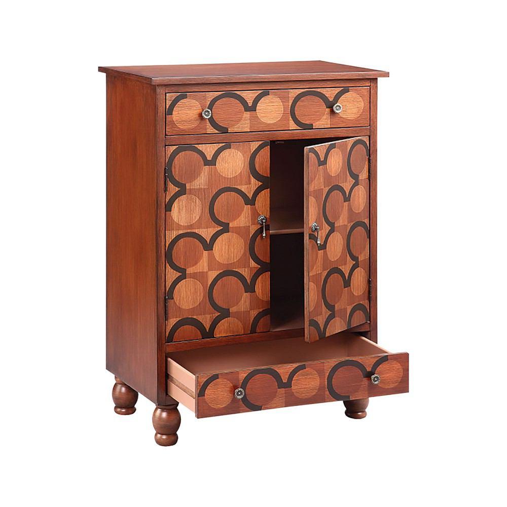 Stein World 1-Drawer and 2-Door Cabinet