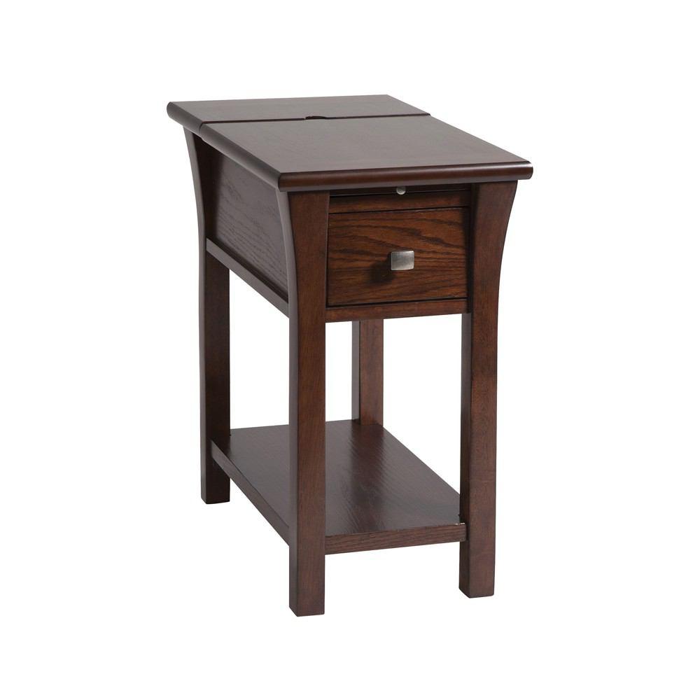 Stein World Walton 1-Drawer Chairsider In Cherry Finish