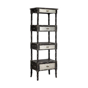 Stein World Zornes Cabinet In Distressed Black