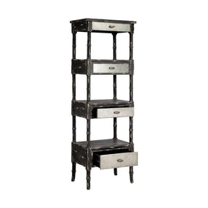 Stein World Zornes Cabinet In Distressed Black