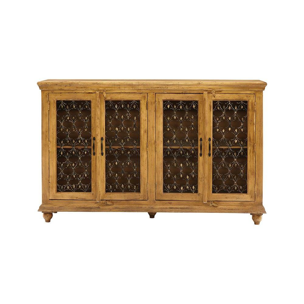 Stein World Wd Ir 4 door grilled sideboard