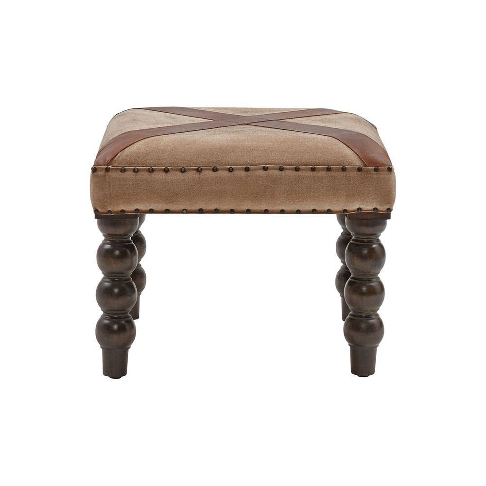 Stein World Tilson Bench In Tan Suede Cloth