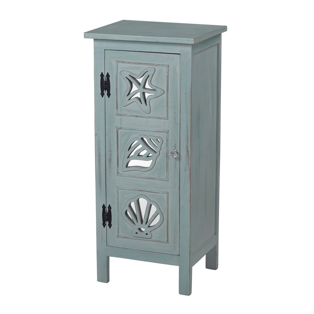Sterling Industries Mirrored Seashell Cabinet