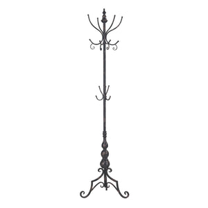 Sterling Industries Stocks Bridge Coat Rack In Distressed Black