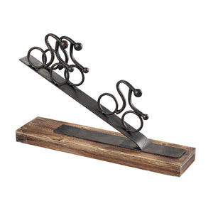 Sterling Industries Altringham-Abstract Cyclists Mounted On Wooden Base