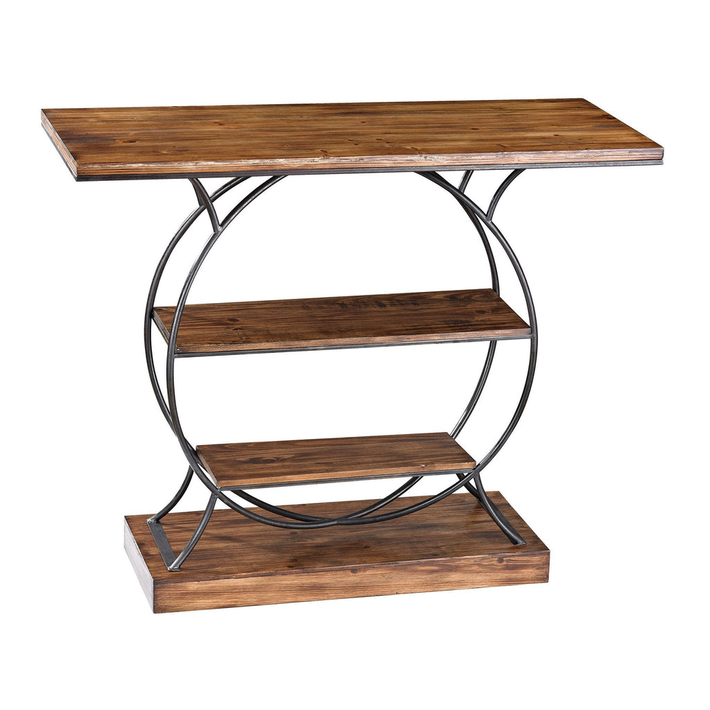 Sterling Industries Wood And Metal Console