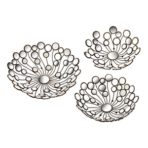 Sterling Industries Set Of 3 Mirrored Bowls