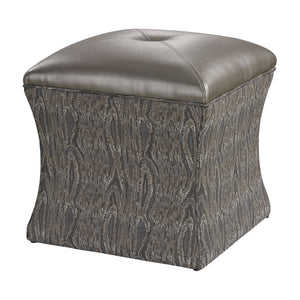 Sterling Industries Luxe Ottoman - Grey