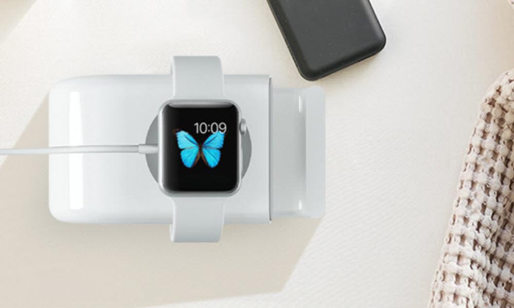 Arctic Apple Watch & iPhone Cradle