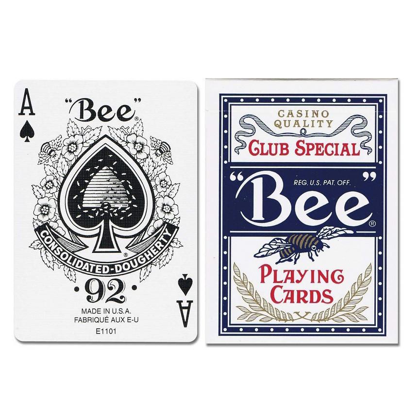 Bee 92 Regular Index Playing Cards - Casino Grade - Casino Supply - 1