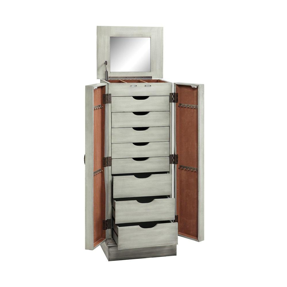 Stein World Ellis Mirrored Jewelry Armoire