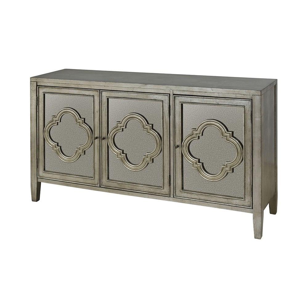 Stein World 3-Door Cabinet With Antique Mirror