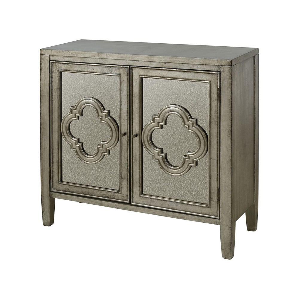 Stein World 2-Door Cabinet With Antique Mirror