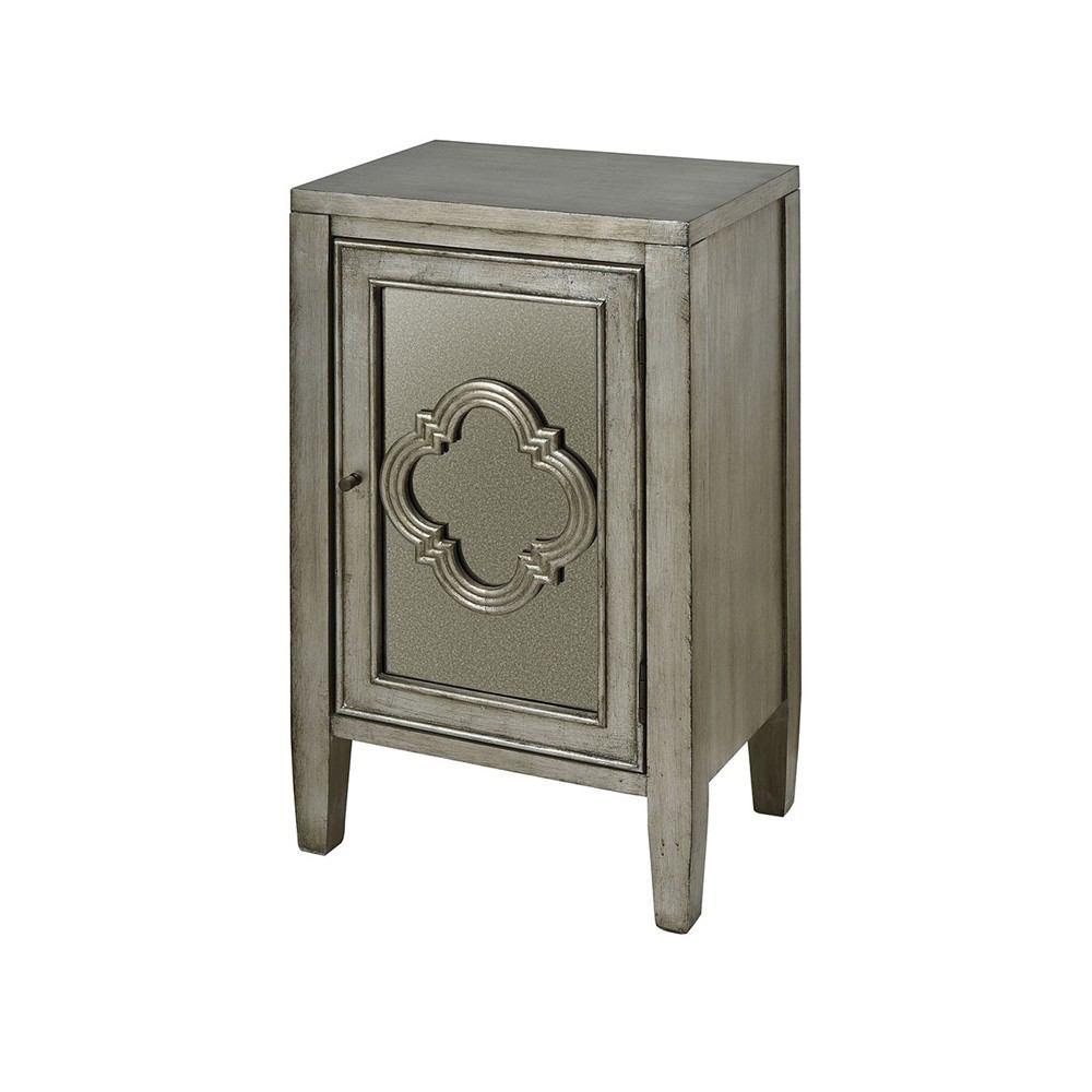Stein World 1-Door Cabinet With Antique Mirror