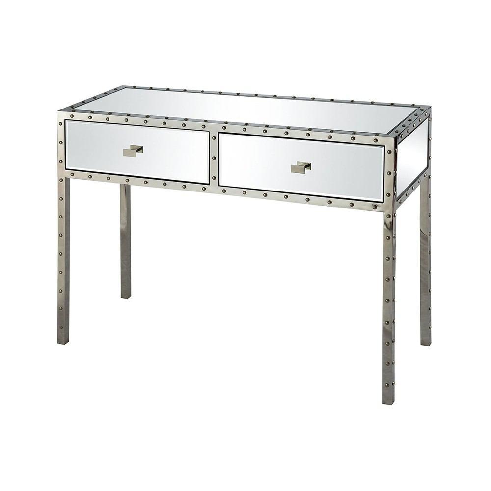 Stein World Riveting Console Table