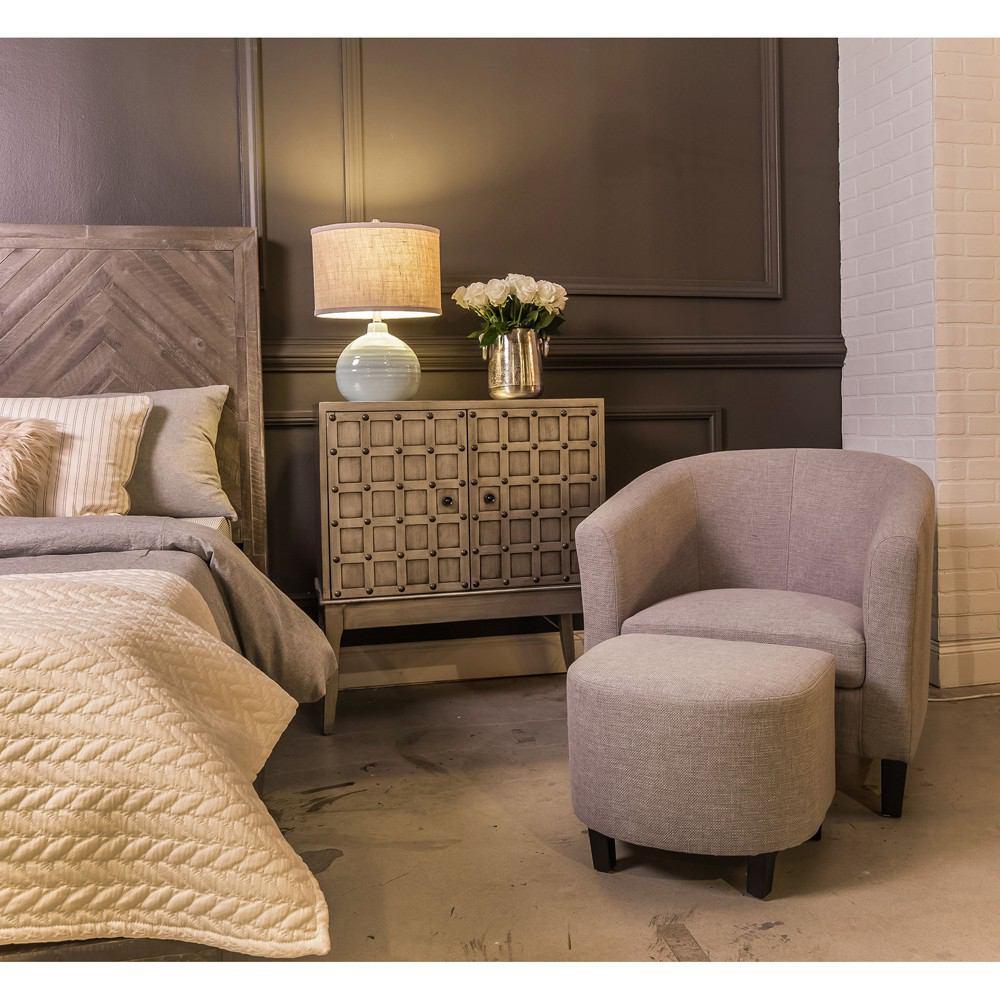 Stein World Elana Grey Linen Chair