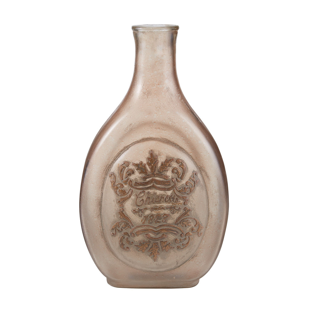 Sterling Industries Weathered Glass Bottle