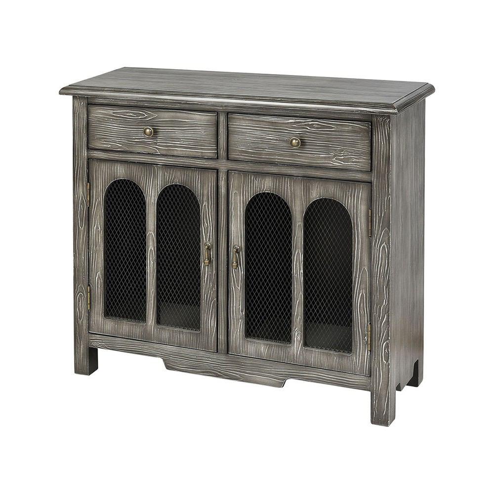 Stein World Roland Dovetail Grey Cabinet