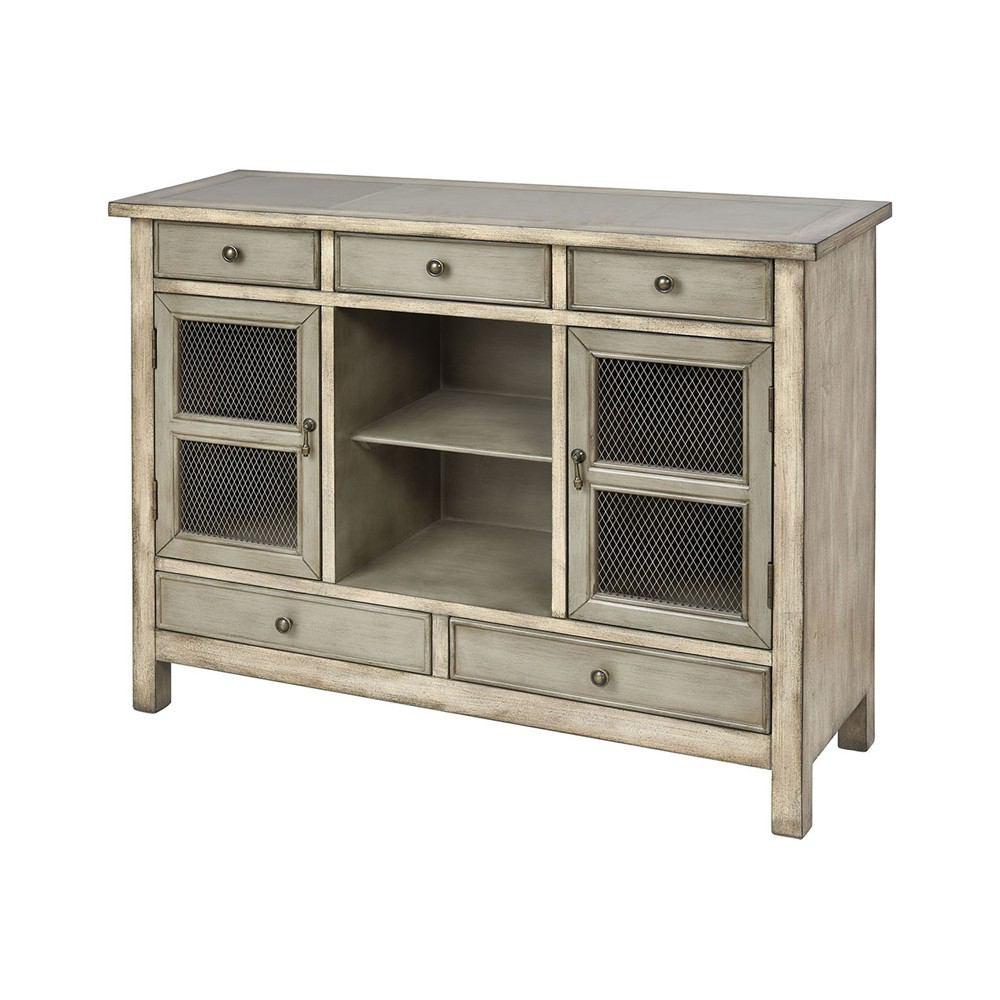 Stein World Astrid Antique Taupe With Warm Aged Cream Cabinet