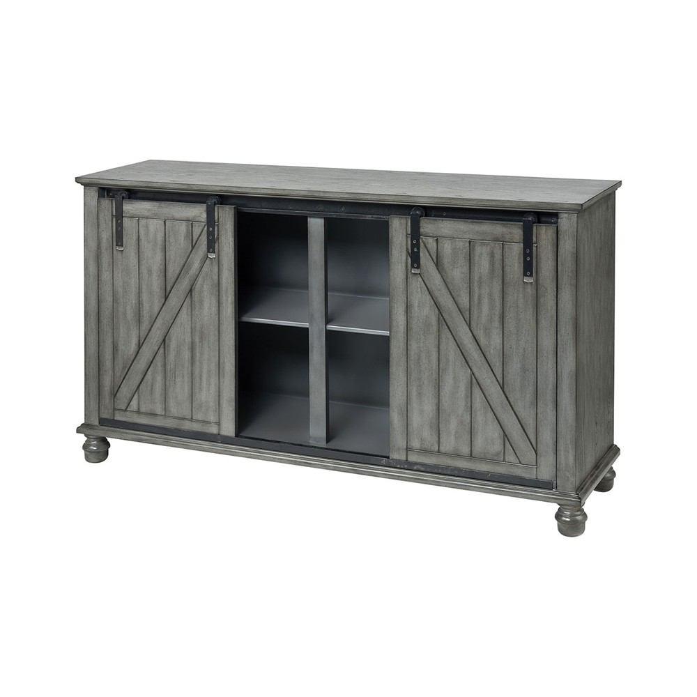 Stein World Garrick Repose Grey Veneer Cabinet