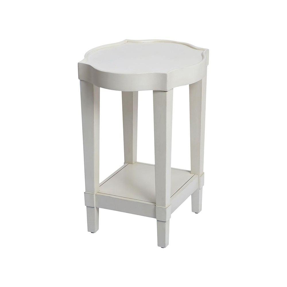 Stein World Byrnes White Side Table