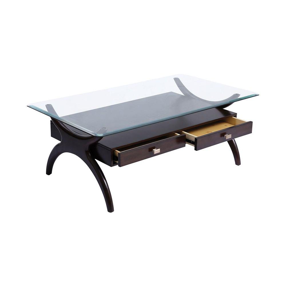 Stein World Hildegard Dark Cherry Stain Coffee Table