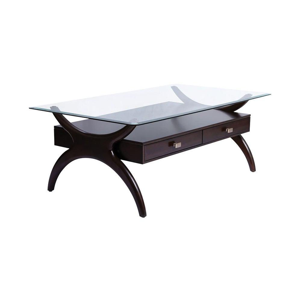 Stein World Hildegard Dark Cherry Stain Coffee Table