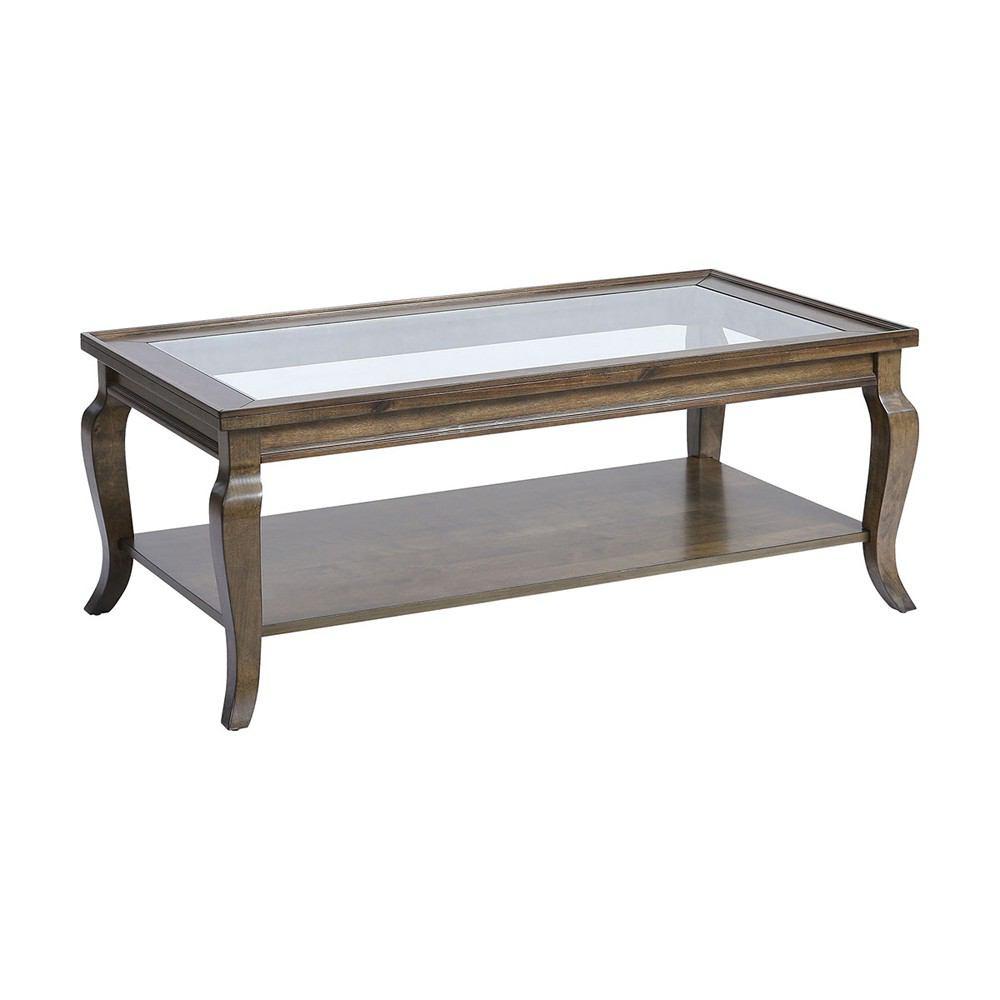 Stein World Dutton Antique Brown Coffee Table