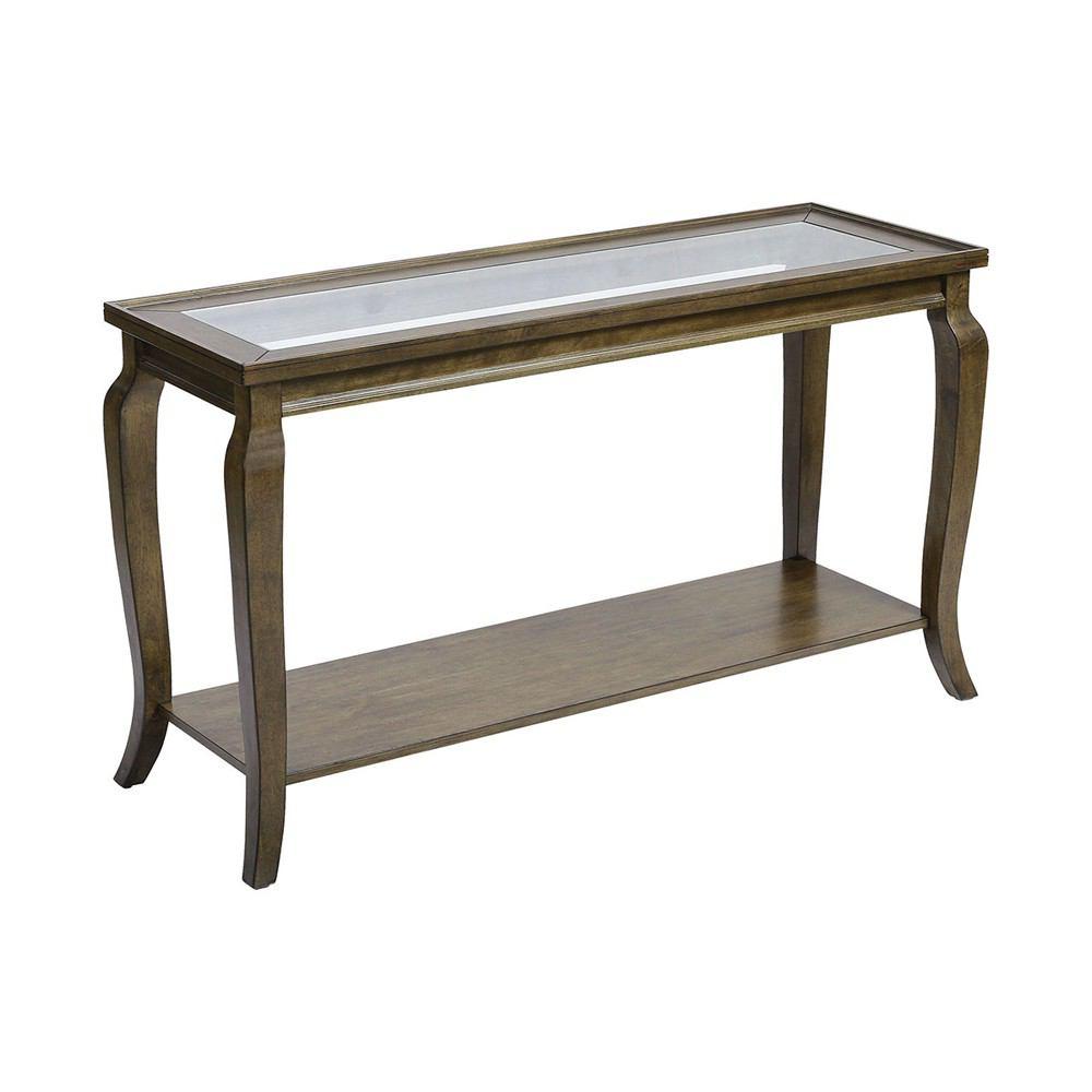 Stein World Dutton Antique Brown Console Table