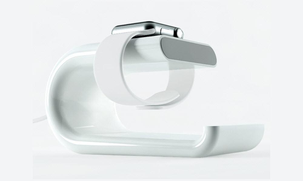 Arctic Apple Watch & iPhone Cradle