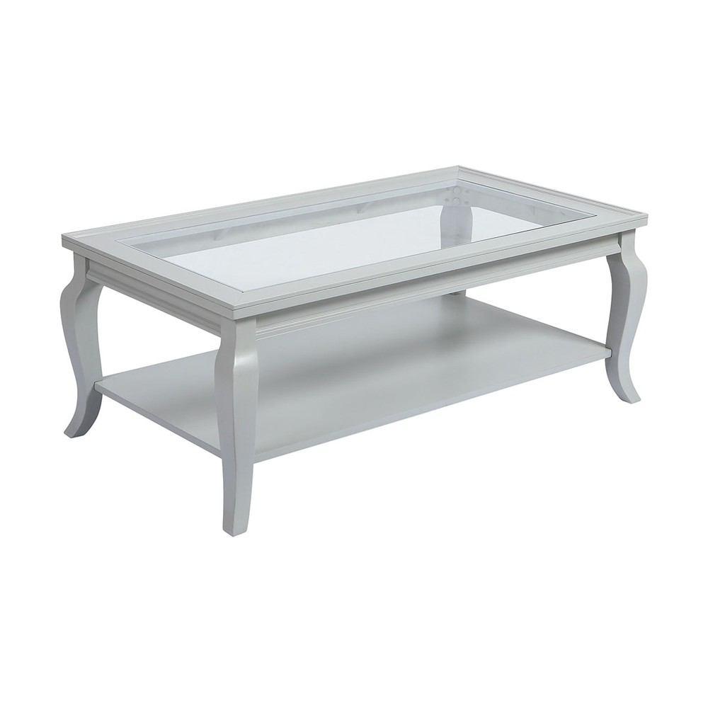 Stein World Mcfarland Grey White Coffee Table
